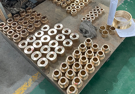 韓國金總訂購的一批10-1錫青銅襯套包裝完畢準備發(fā)貨